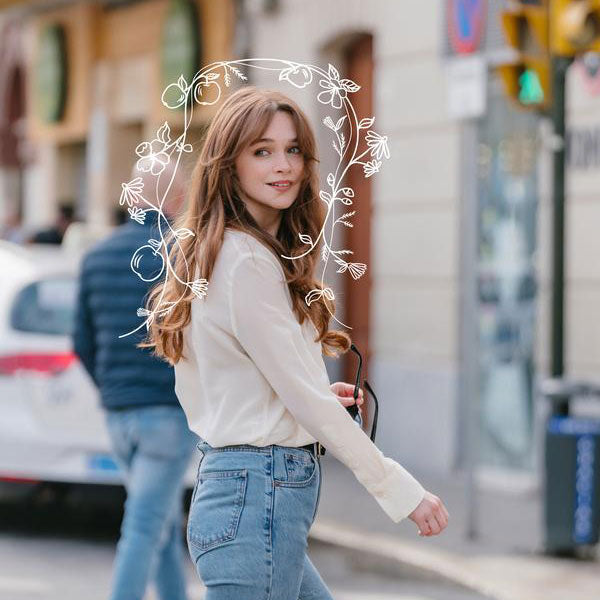 Umweltbelastetes Haar