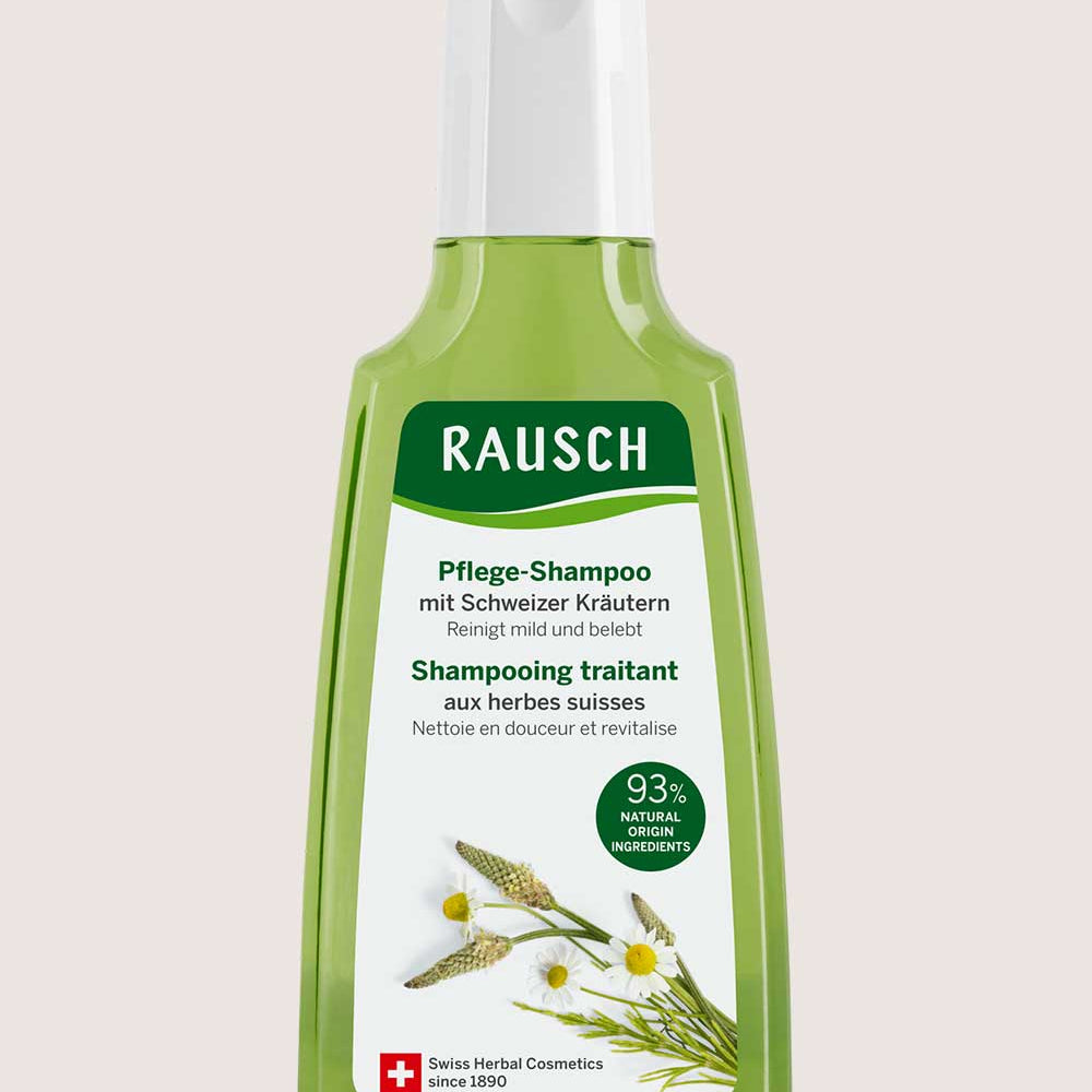 RAUSCH Pflege-Shampoo mit Schweizer Kräuter