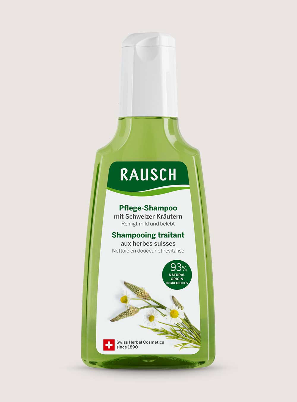 RAUSCH Pflege-Shampoo mit Schweizer Kräuter
