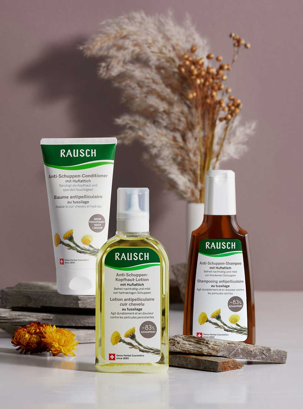 RAUSCH Anti-Schuppen-Linie mit Huflattich