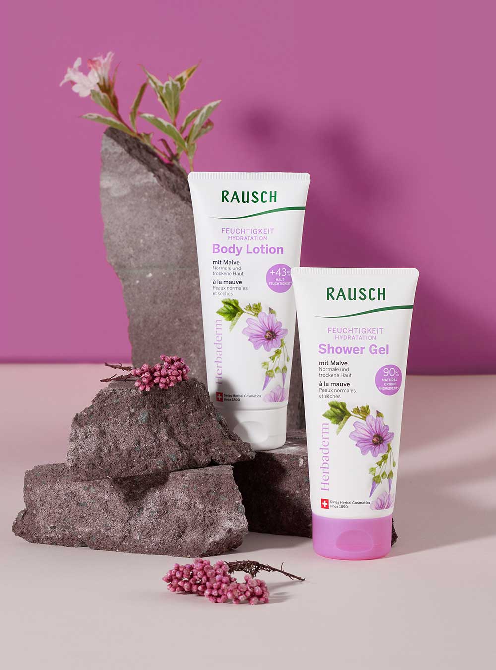 RAUSCH Feuchtigkeits-Linie mit Malve